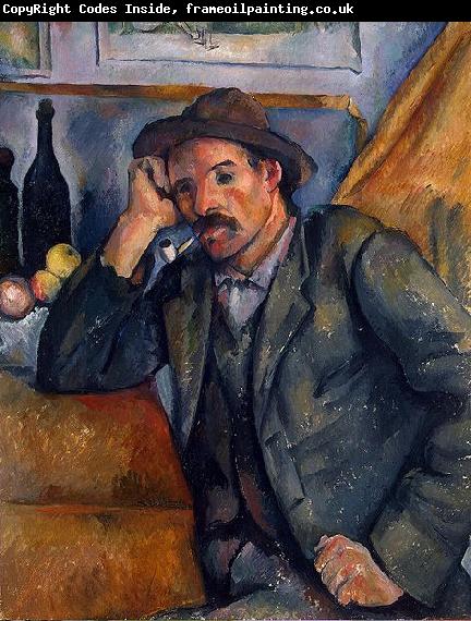 Paul Cezanne Mann mit der Pfeife